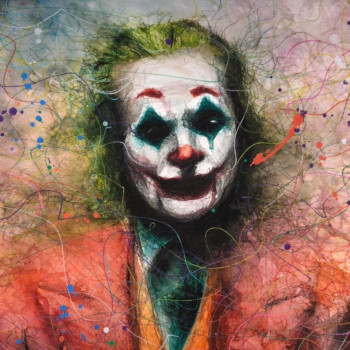 Œuvre contemporaine nommée « Joker », Réalisée par JEAN-MICHEL BOTSEN
