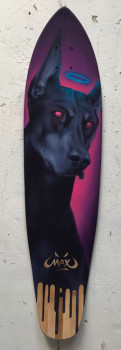 Œuvre contemporaine nommée « Dober Max », Réalisée par MAXIMUS D
