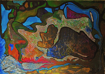 Œuvre contemporaine nommée « QUERCY », Réalisée par MANUEL NAVARRO