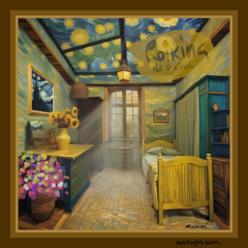 Œuvre contemporaine nommée « Habitación de Van Gogh », Réalisée par ROIKING
