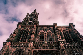 Œuvre contemporaine nommée « Strasbourg's cathedral », Réalisée par BOKEH