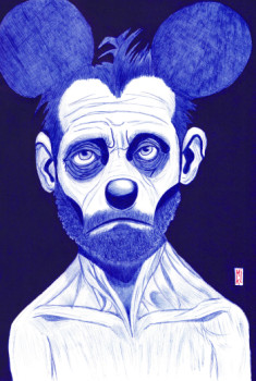 Œuvre contemporaine nommée « Mickey mouse », Réalisée par MIKL