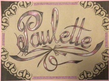 Œuvre contemporaine nommée « Paulette », Réalisée par ANNSO HDMR