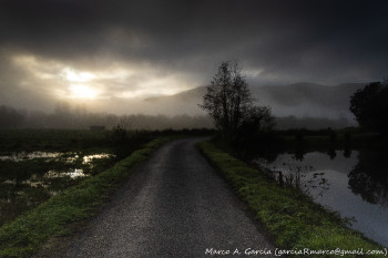 Œuvre contemporaine nommée « Amanecer en Galicia », Réalisée par MARCO ANTONIO GARCIA REBOIRO