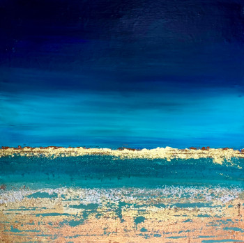 Œuvre contemporaine nommée « By the sea », Réalisée par BRIGITTE DRAVET