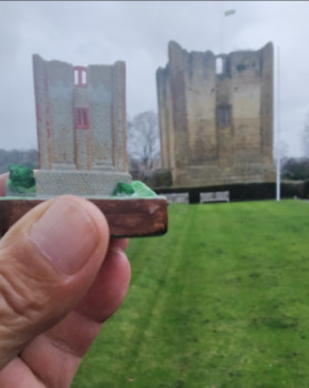 Œuvre contemporaine nommée « Castillo de Guildford », Réalisée par EL MAQUETISTA 60