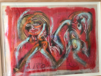 Œuvre contemporaine nommée « Kramatorsk », Réalisée par VFB VALéRIE FONTANIER BELZA