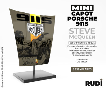 Œuvre contemporaine nommée « Mini Steve 911S », Réalisée par RUDI
