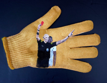 Œuvre contemporaine nommée « Le gant », Réalisée par POLATTAYIR
