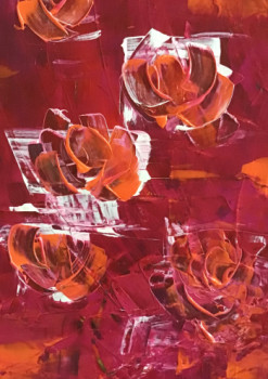 Œuvre contemporaine nommée « Cellophane flowers », Réalisée par PACOTILLE