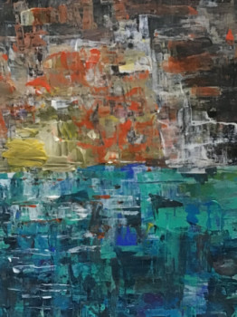 Œuvre contemporaine nommée « Mer calme », Réalisée par PACOTILLE