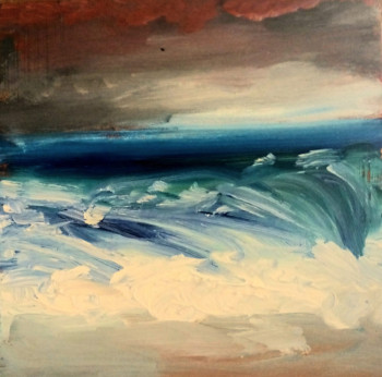 Œuvre contemporaine nommée « MAR BRAVO », Réalisée par MUNDO