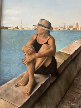 Œuvre contemporaine nommée « Mi Venecia », Réalisée par M.ARTIN