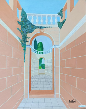 Œuvre contemporaine nommée « L'Atrium », Réalisée par PAUL EMILE ANTON