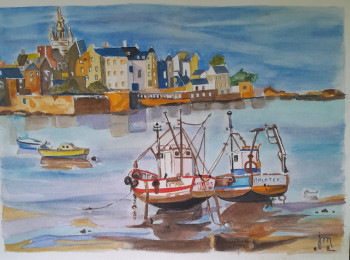 Œuvre contemporaine nommée « Douarnenez », Réalisée par JOSEPHINE