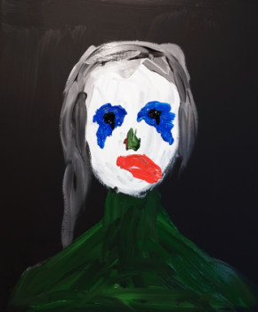 Œuvre contemporaine nommée « Portrait israélo-palestinien », Réalisée par JULIEN.B