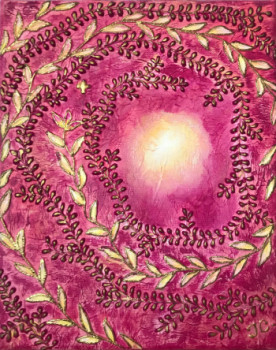 Œuvre contemporaine nommée « Pattern 3 », Réalisée par TIPHANIE CANADA