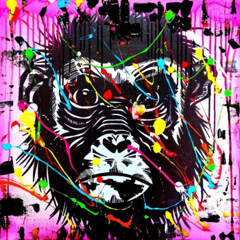 Œuvre contemporaine nommée « Monkey », Réalisée par 1994