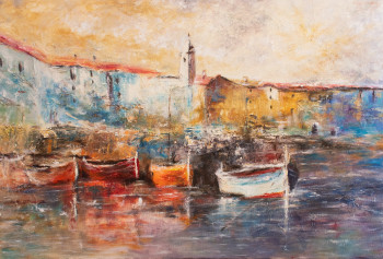 Œuvre contemporaine nommée « Puerto Mediterráneo », Réalisée par BEGOñA PéREZ
