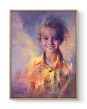Œuvre contemporaine nommée « Reborn in the ash / Pure soul °3 », Réalisée par YEDUO VOITURIN