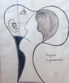Œuvre contemporaine nommée « hapax legomenon », Réalisée par JOAQUíN GóMEZ