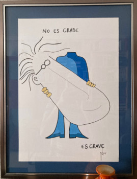 Œuvre contemporaine nommée « no es grabe », Réalisée par JOAQUíN GóMEZ