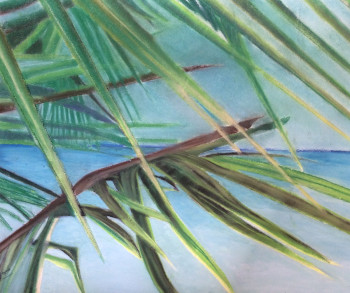 Œuvre contemporaine nommée « Beauté tropicale », Réalisée par ART-MAM