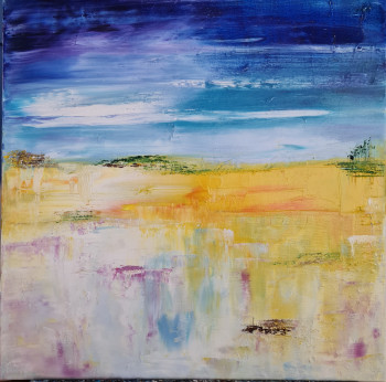 Œuvre contemporaine nommée « SWEET LANDSCAPE », Réalisée par CATHERINE JACOMET