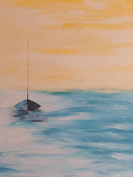 Œuvre contemporaine nommée « Sea of Silence », Réalisée par MANRIC