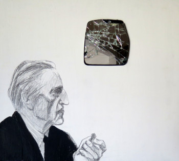Œuvre contemporaine nommée « La Petite Amie de Duchamp », Réalisée par JESúS MANUEL MORENO