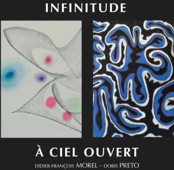 Œuvre contemporaine nommée « Infinitude à ciel ouvert », Réalisée par DORIS PRéTO
