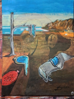 Œuvre contemporaine nommée « "La persistencia de la memoria", Dali como fondo », Réalisée par 0NDALIMALLORCA