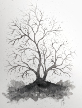 Œuvre contemporaine nommée « Tree », Réalisée par NICOLAS JUAN