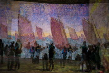 Œuvre contemporaine nommée « Monet, photographie spectacle immersif (ref 63713) », Réalisée par VENTURELLI