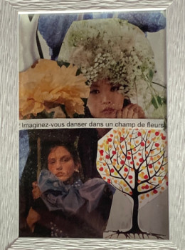 Œuvre contemporaine nommée « IMAGINEZ 2 », Réalisée par LIELIE SELLIER