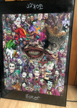 Œuvre contemporaine nommée « Joker Compilation », Réalisée par JEAN_COURTOIS