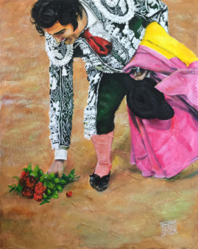 Œuvre contemporaine nommée « Flores para Morante », Réalisée par EDUARDO JIMéNEZ AGUIRRE