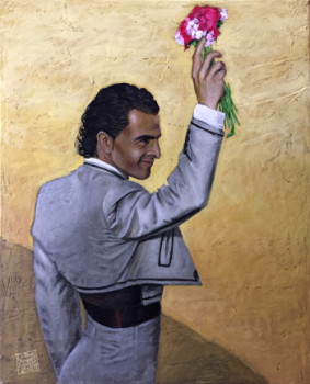 Œuvre contemporaine nommée « Iván Fandiño por siempre », Réalisée par EDUARDO JIMéNEZ AGUIRRE