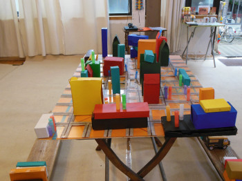 Œuvre contemporaine nommée « Le Cosmopolitain », Réalisée par CAMSO LEI
