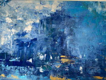 Œuvre contemporaine nommée « Les abysses », Réalisée par MANUELLE FERRERO