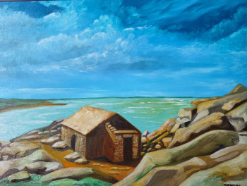 Œuvre contemporaine nommée « "Chemin des douaniers..." », Réalisée par MARC DANCRE