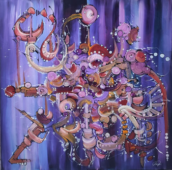 Œuvre contemporaine nommée « Printemps », Réalisée par AIRPAI