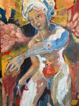 Œuvre contemporaine nommée « Ni ange, ni démon », Réalisée par COSOK