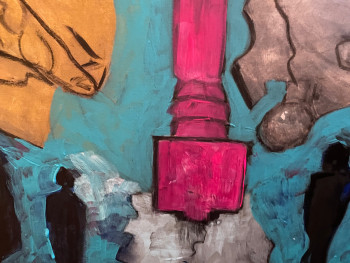 Œuvre contemporaine nommée « pollution », Réalisée par VIRGINIA TANSU