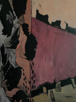 Œuvre contemporaine nommée « les murs », Réalisée par VIRGINIA TANSU