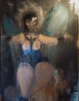 Œuvre contemporaine nommée « Madone », Réalisée par MACOPEN