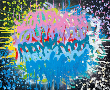 Œuvre contemporaine nommée « A quatre Temps », Réalisée par NAXT