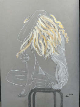 Œuvre contemporaine nommée « Preocupación », Réalisée par KARMEN KON K