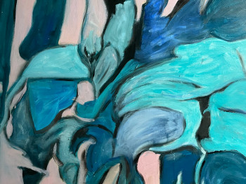 Œuvre contemporaine nommée « nuages et vents », Réalisée par VIRGINIA TANSU