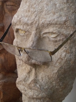 Œuvre contemporaine nommée « Diable d'Afrique noire », Réalisée par LEDAV